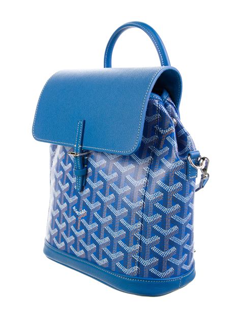 mini goyard blue|Goyard alpin mini backpack.